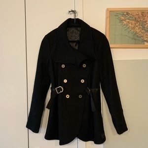 Black Buffalo Coat